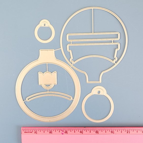 Other - #46 METAL CRAFT DIES – SET OF 8 CHRISTMAS ORNAMENTS